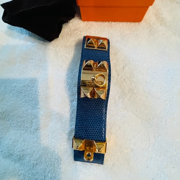 Authentic hermes cdc alligator bracelet - Picture 2 of 5